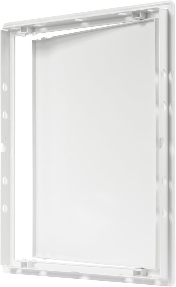 12" X 16" White Plastic Access Panel. Service Shaft Door Panel. Plumbing, Electr