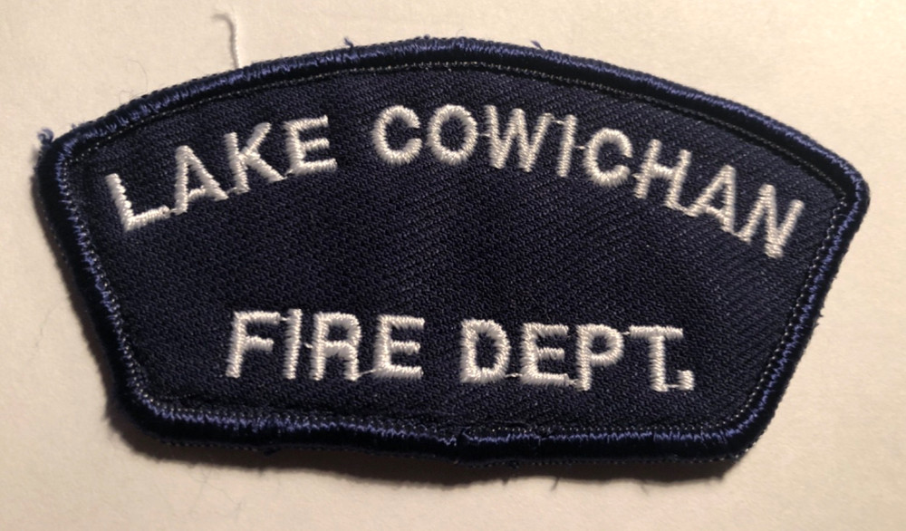 Fire Department Patch - Lake Cowichan Fire Dept.