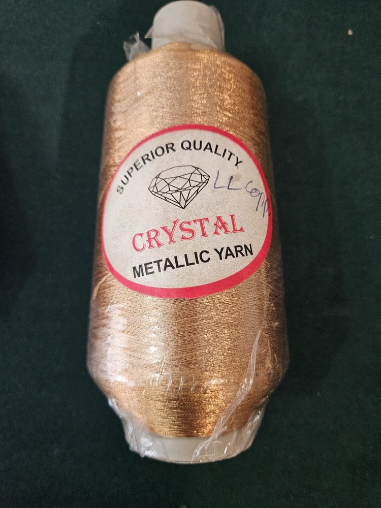 Copper Metallic Machine Embroidery Threads - 20000 Yards