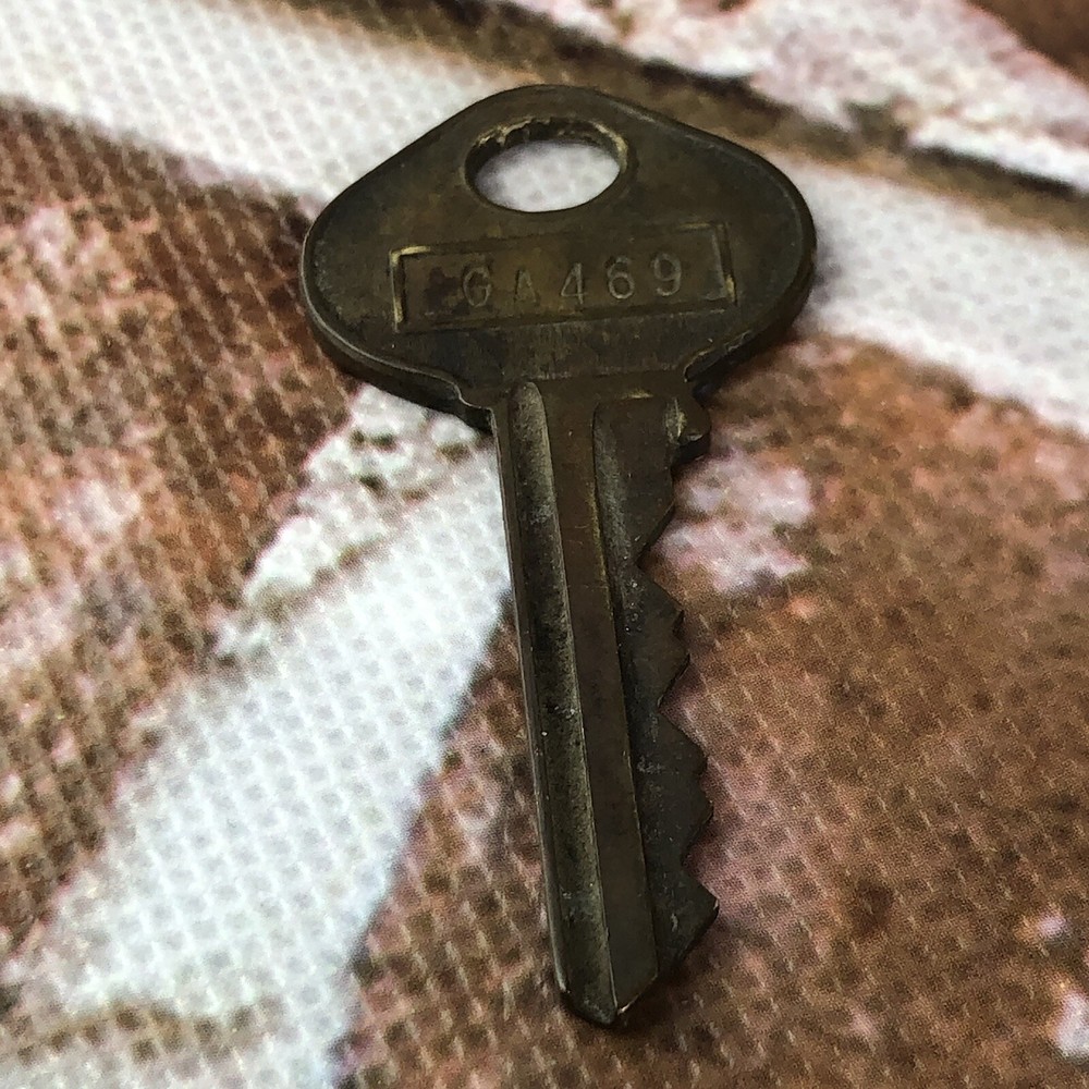 Vintage Slaymaker GA469 Lock Key
