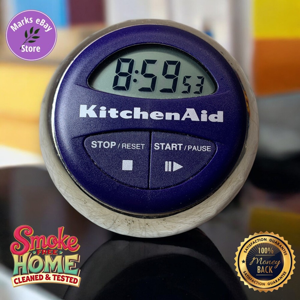 KitchenAid Aid Cooking Navy Blue Digital Timer Kitchen Timer Professional Series