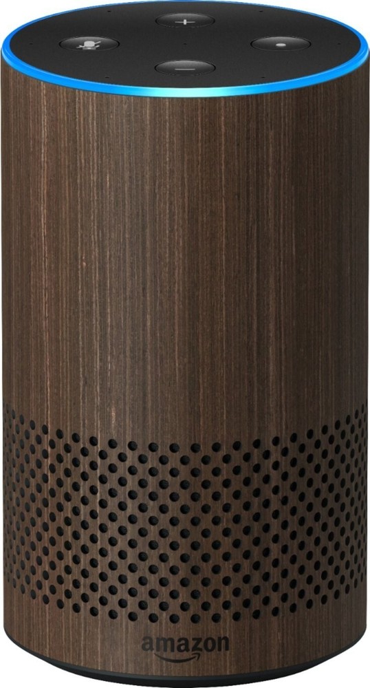Amazon Echo 2nd Gen Walnut Finish