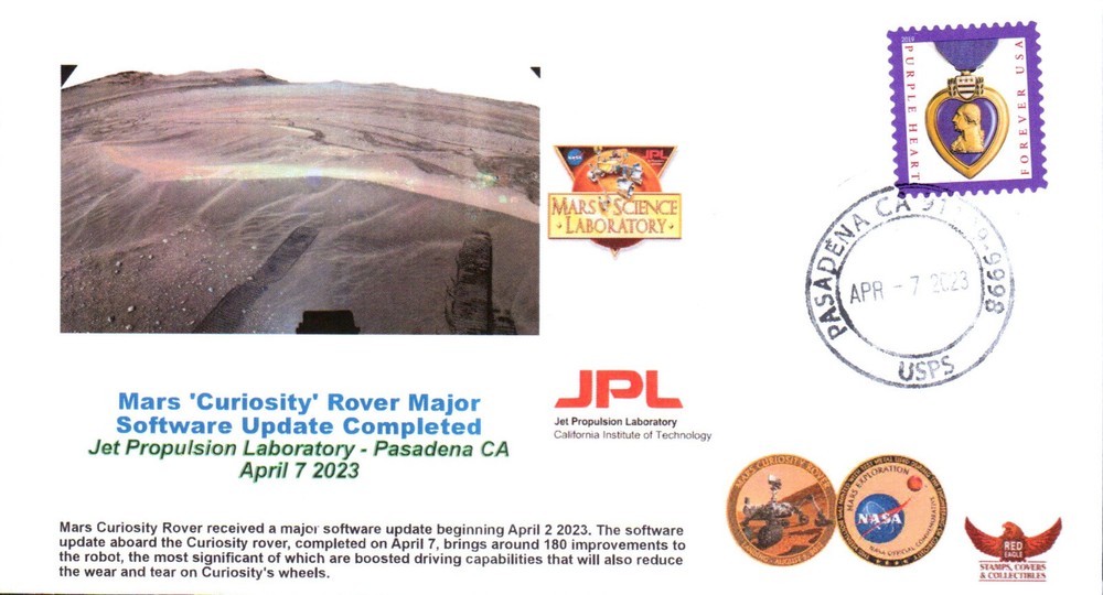 2023 Mars Curiosity Rover Major Software Update Completed JPL Pasadena 7 April