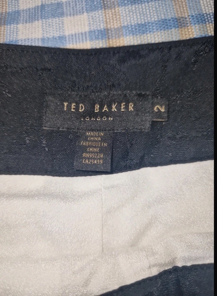 Ted Baker Tranquility Top & Culottes SZ 2 Uk 10 Used