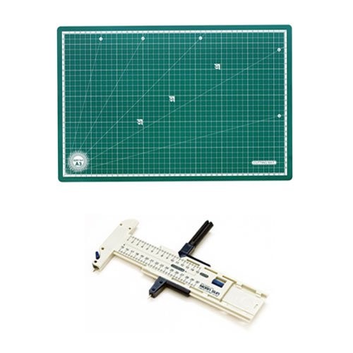 A3 Self Healing Cutting Mat & Circle Cutter Combo Craft Scrapbooking Tool