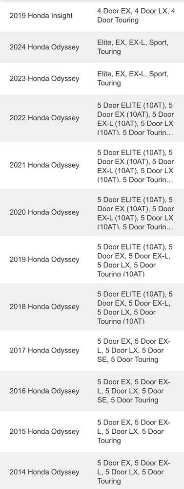 HONDA GENUINE AC SWITCH PN: 80450-T2F-A01