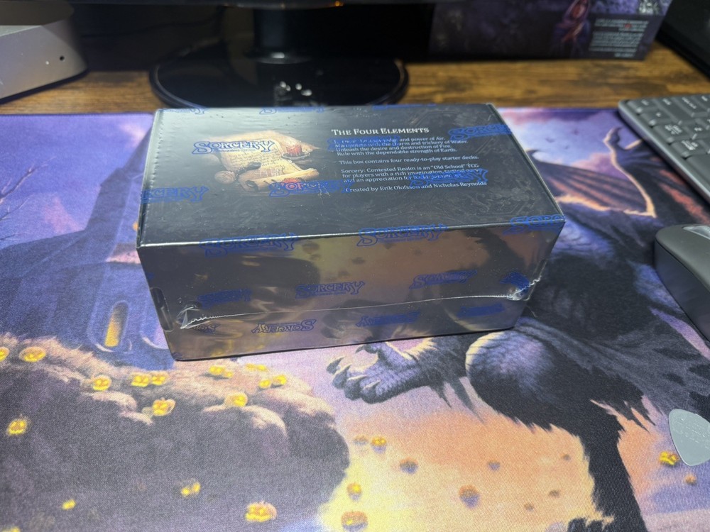 Sorcery Contested Realm ALPHA The Four Elements precon deck box sealed