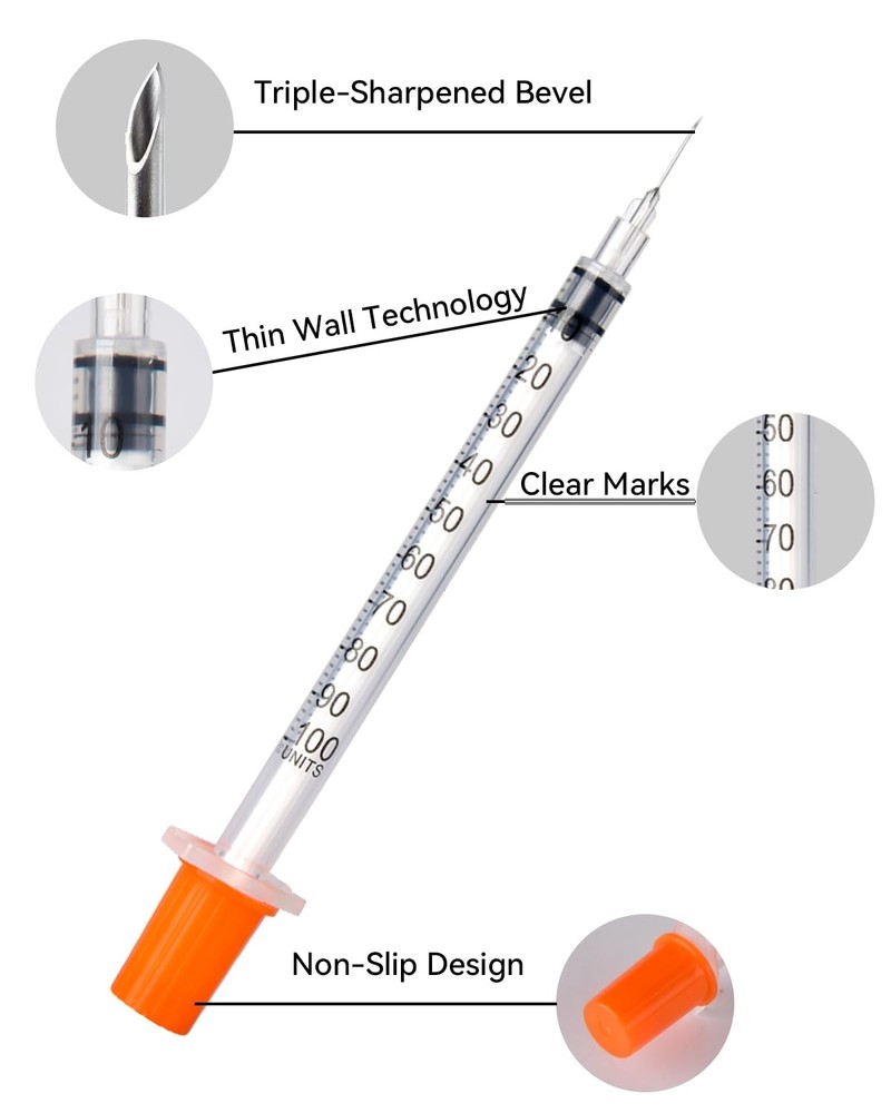 Disposable Syringe, Individual Wrapped, 30PACK