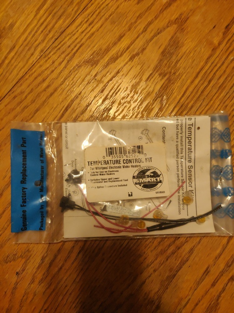 whirlpool electronic heater temperature control kit
