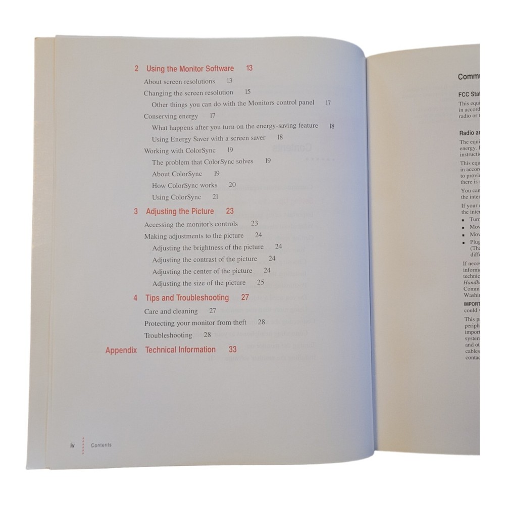 APPLE MULTIPLE SCAN Software Floppy Disk & 14 DISPLAY USER'S Guide CRT Manual