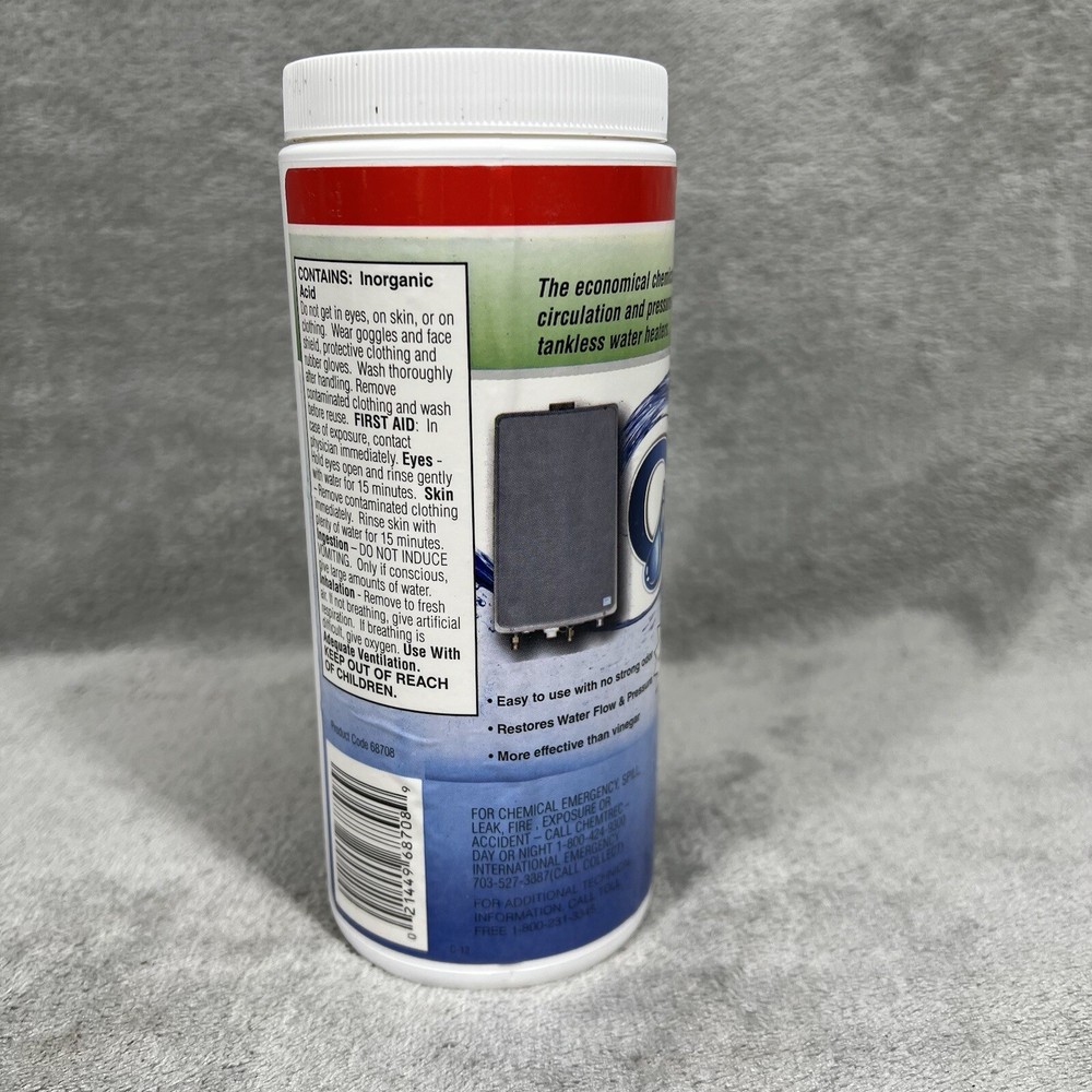 Rectorseal 68708 Calci-Free Tankless Water Heater Flush