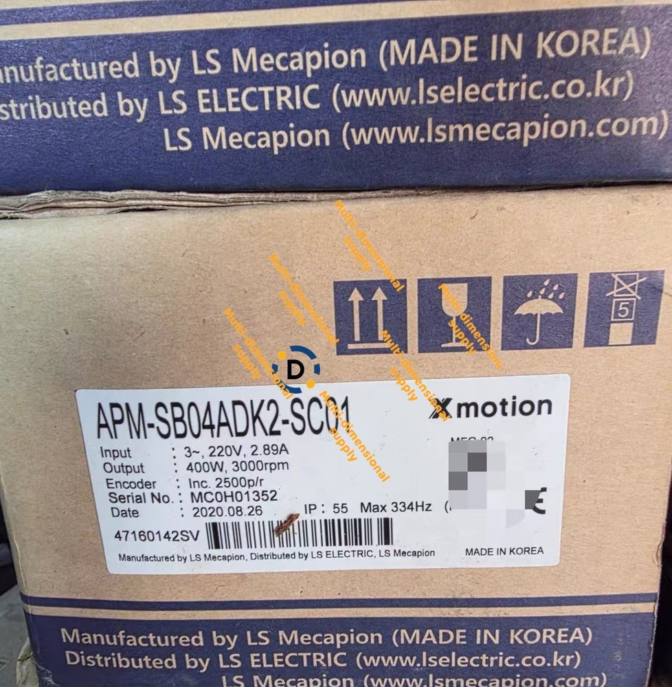 New APM-SB04ADK2-SC01 servo motor