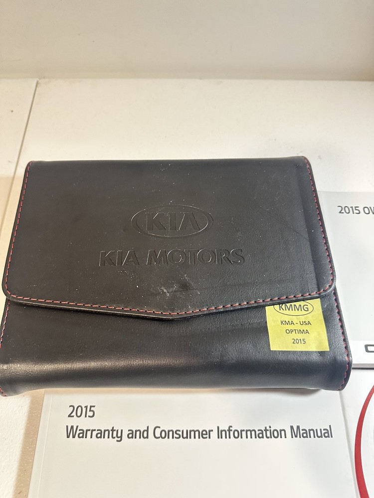 2015 Kia Optima Owner's Manual Set