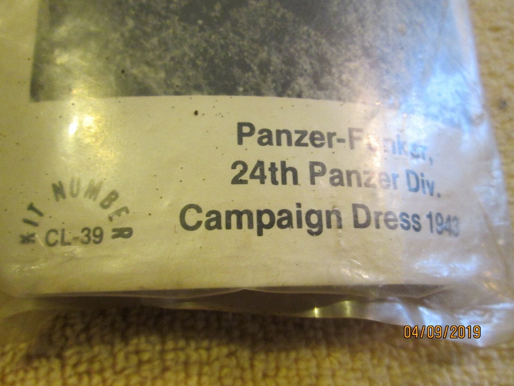 Squadron/Combat Line panzer 1:35 Figure Kit #CL-39 TRAY #2