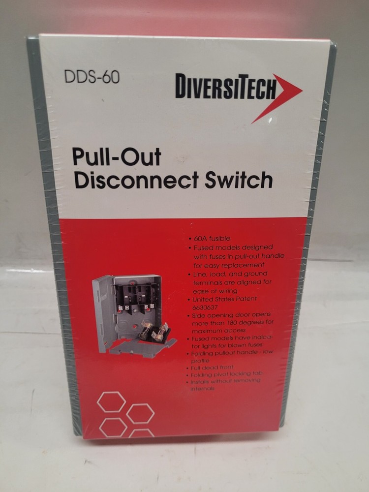 Diversitech DDS-60 Pull-Out Disconnect Switch