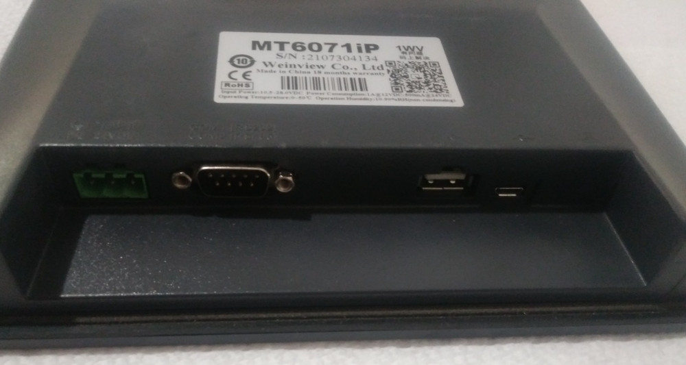 Weinview Co. MT607iP Touch screen