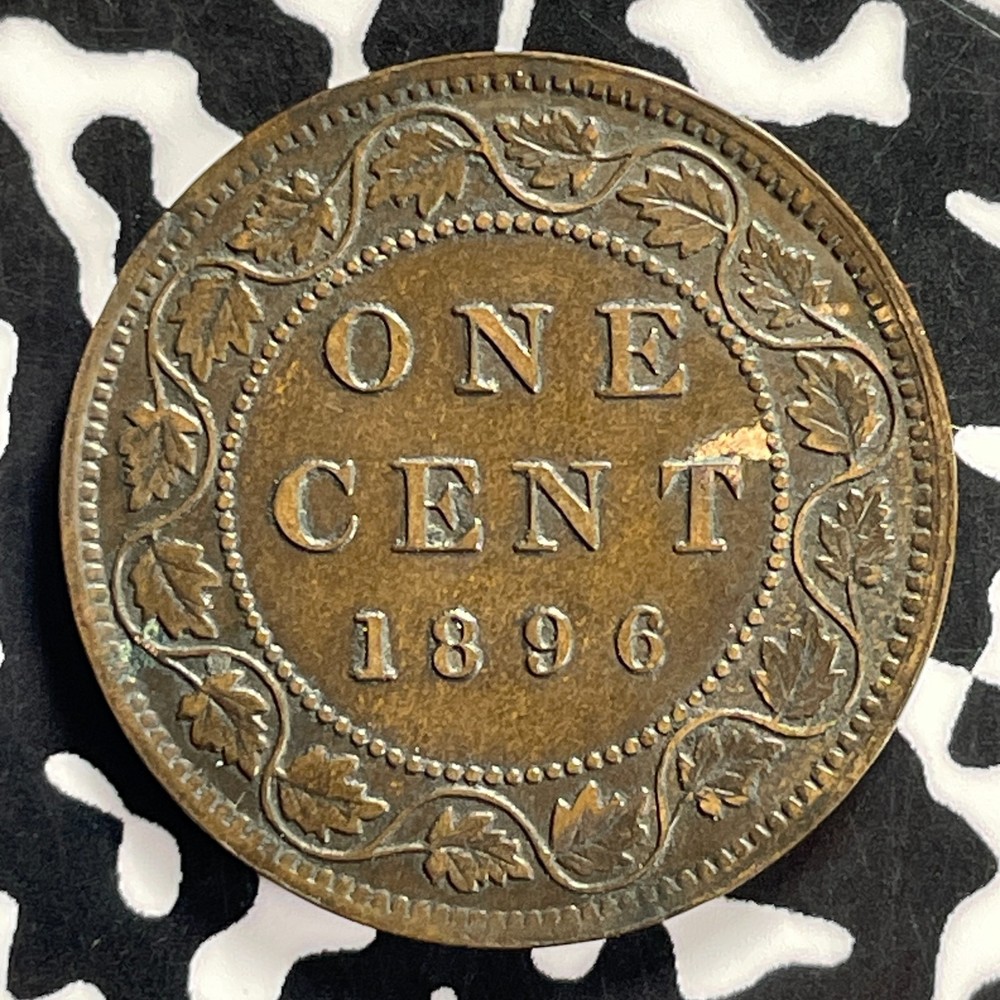 1896 Canada Large Cent Lot#T9480 Nice!
