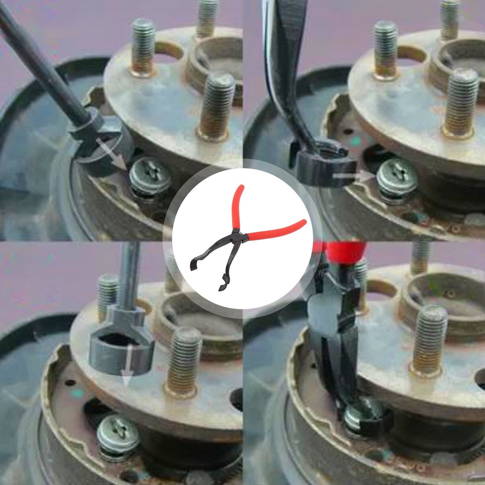 ˜Drum Brake Hold Down Spring Pliers High Strength Easy Spring Plate