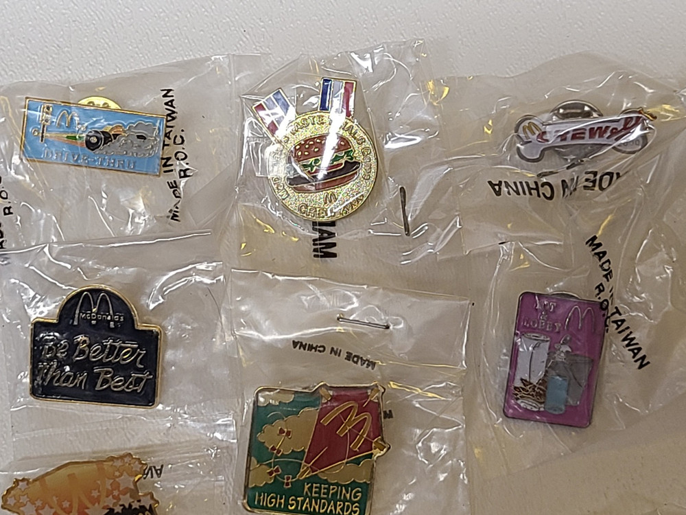McDonald's 21 Crew Label Pins