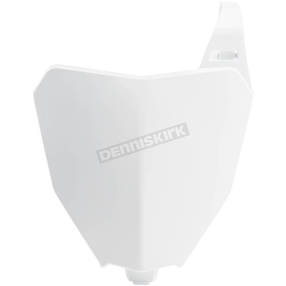 Acerbis White Front Number Plate - 2780390002