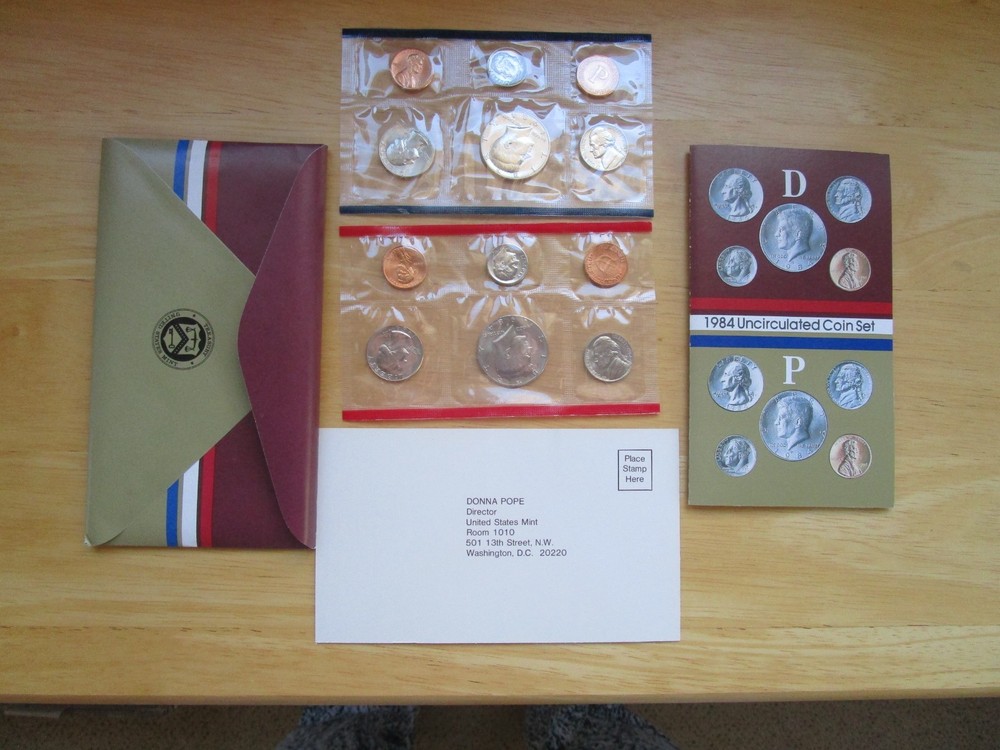 1984 PD US Mint Set (OGP) 10 coins