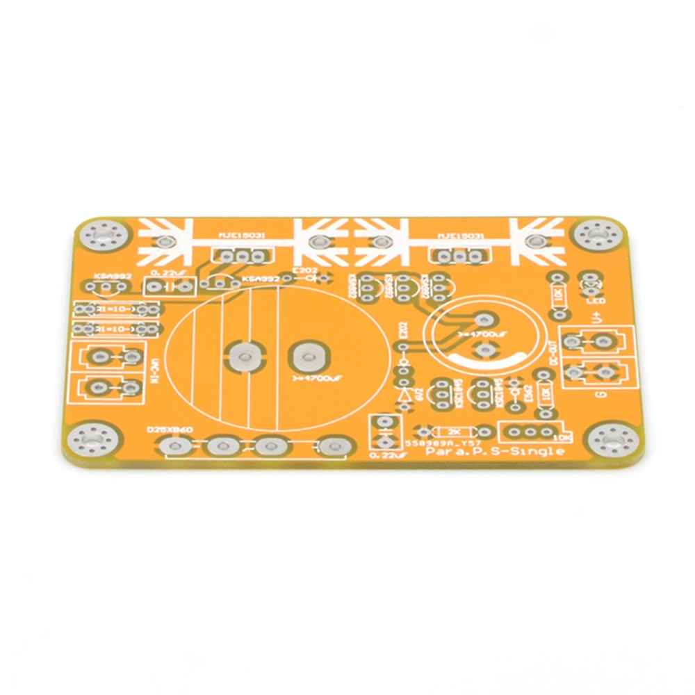 Fully Discrete Parallel A Regulated Power Supply (Single Rail5V ～36V) PCB Board