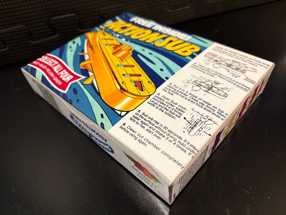 Shark Bites fruit snacks - Empty custom design display box