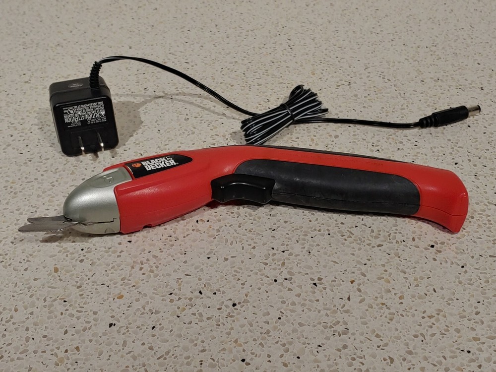 Black and Decker 3.6V Power Scissors model SZ360 Tested No Packaging