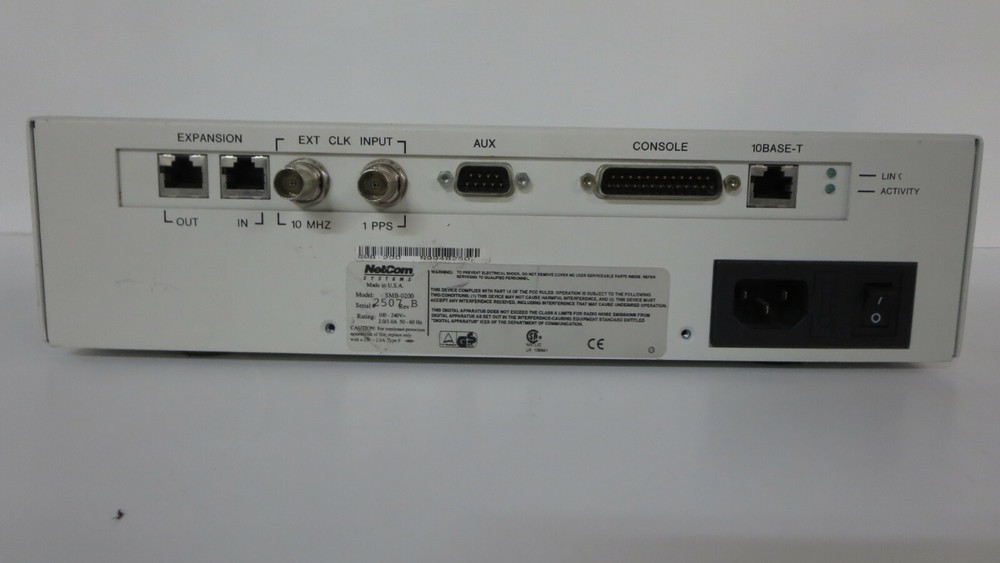 NETCOM SYSTEMS SMB-200 SMARTBITS 200 PERFORMANCE ANALYSIS SYSTEM