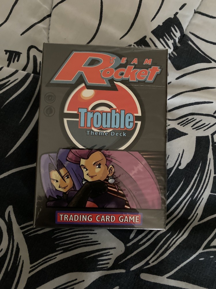 Mint Team Rocket Trouble Theme Deck UnOpened