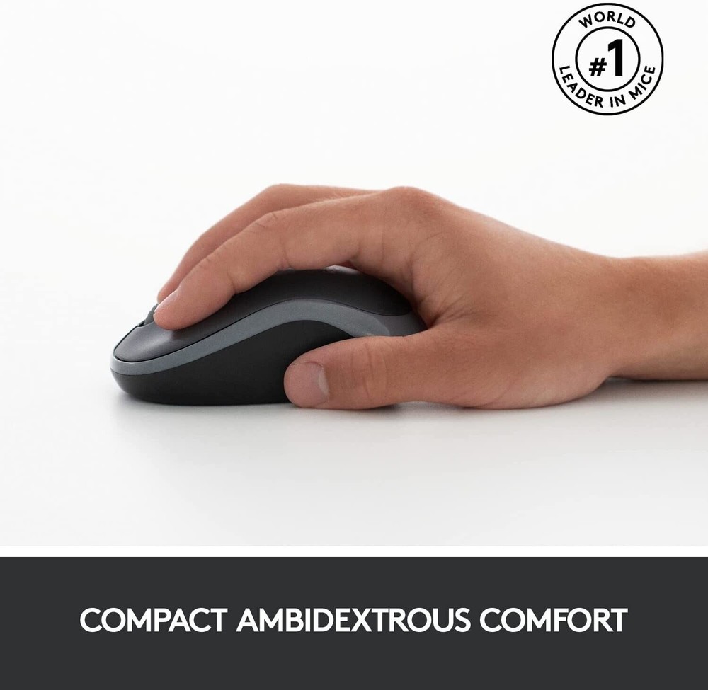 Logitech MK270 Full-size Wireless 2.4G Membrane Keyboard and Mouse Bundle PC/MAC