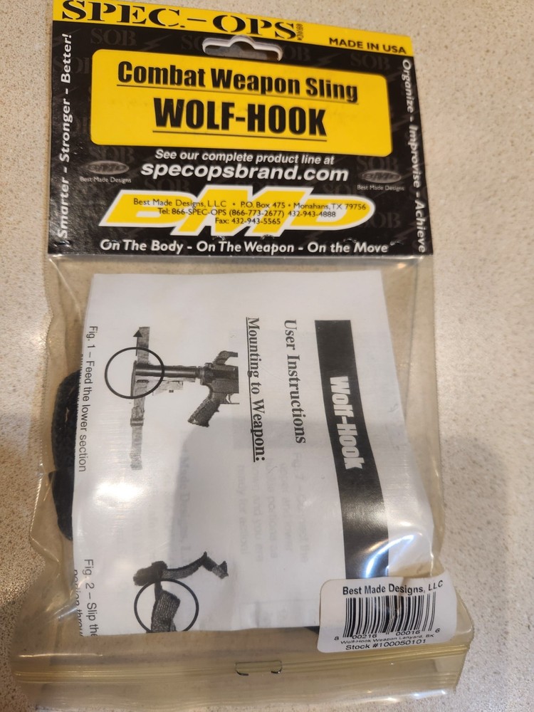 Spec Ops Combat Sling Wolf hook