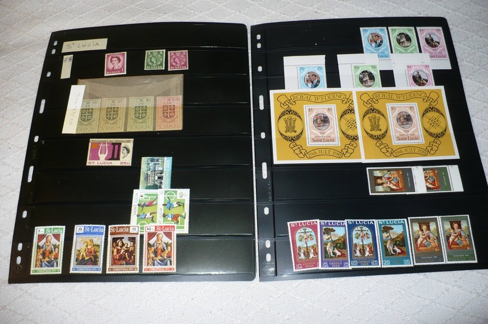 British Caribbean Stamp Collection, MNH, MH