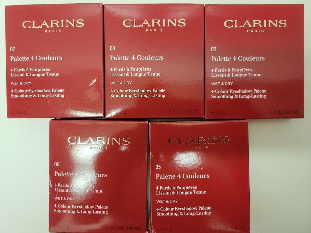 CLARINS 4 Color Wet & Dry Eyeshadow Palette - Select Shade
