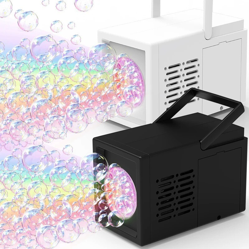 10 Hole Fully Automatic Bubble Blowing Handheld Electric Bubble Machine Toy Outd