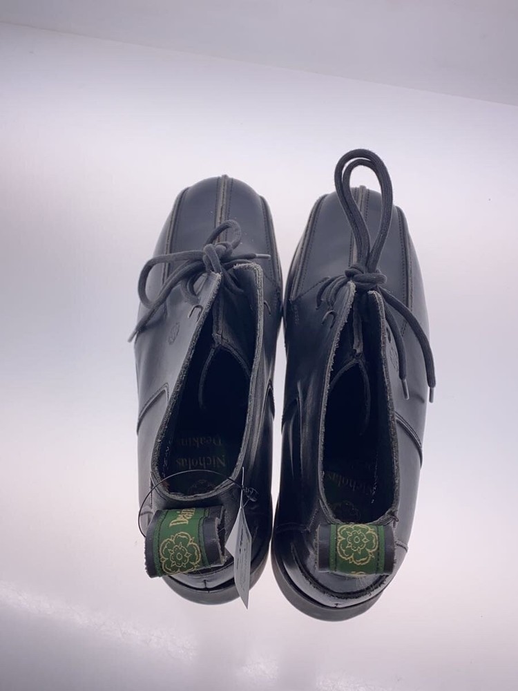 Lace-Up Boots/Us9/Blk/Leather 3544