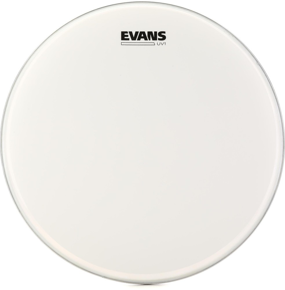 Evans UV1 Coated Drumhead - 15 inches (2-pack) Bundle