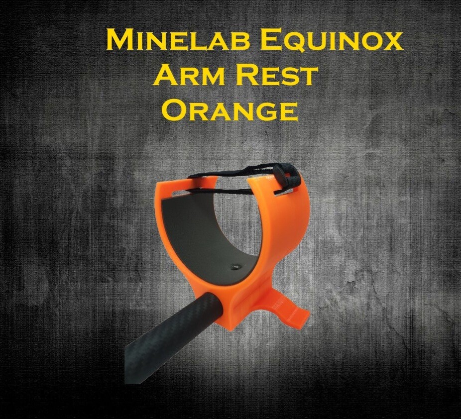 Minelab Equinox Arm Rest Orange