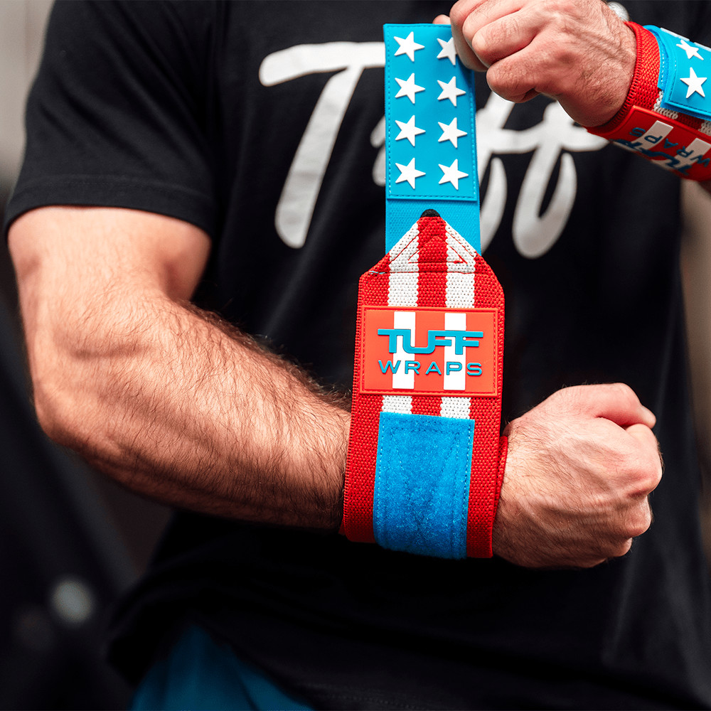 16" Villain Wrist Wraps - Merica'