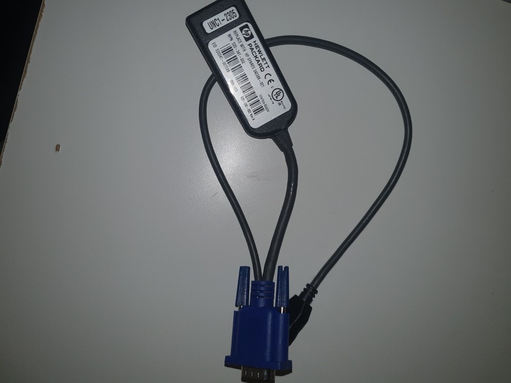 Genuine HP 520-341-002 KVM USB Interface Adapter Cable