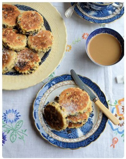 4 packages, Currant Welsh Cakes / hand made by Copper Kettle Bakery