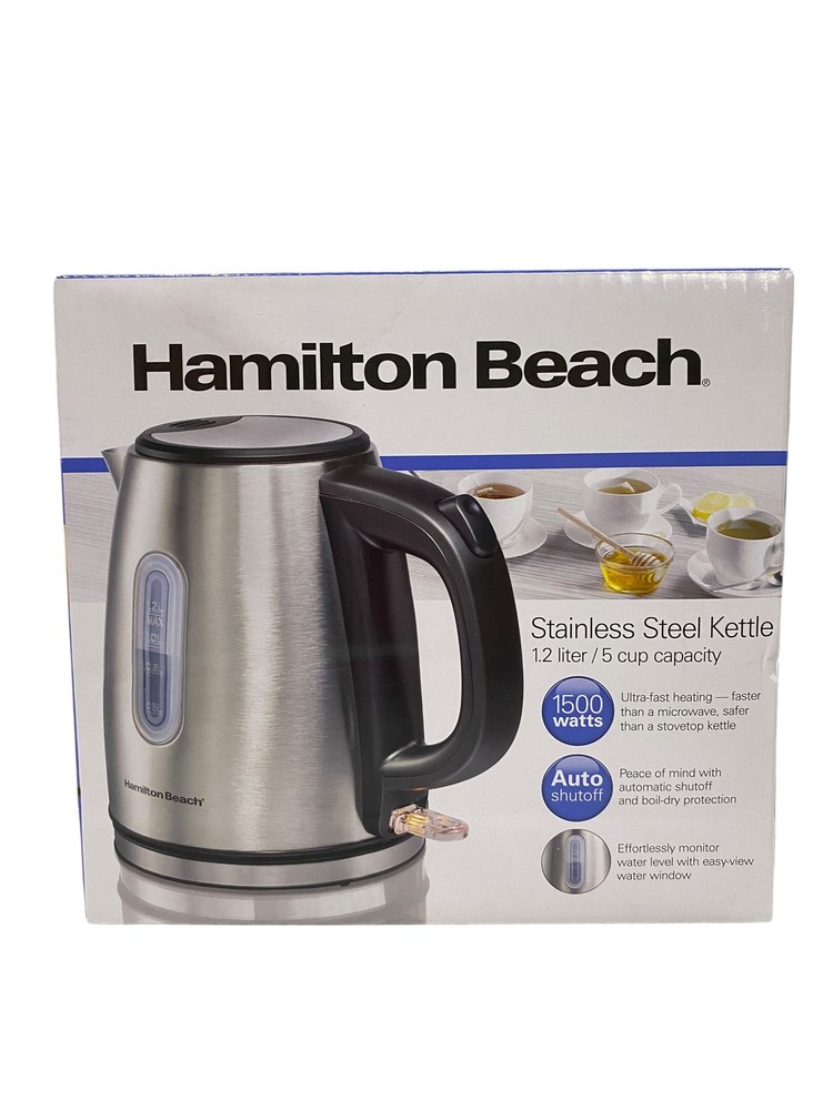 Hamilton Beach, Electric, Stainless Steel, Kettle, 40852