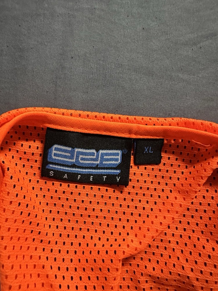 Reflective Material Vest XL Orange