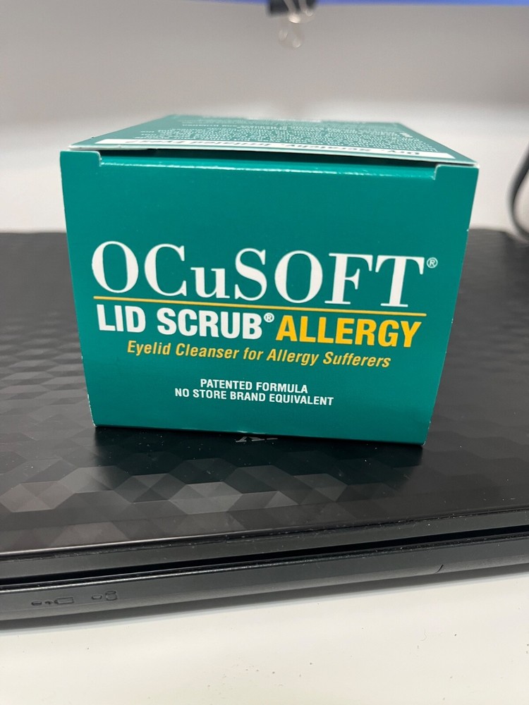 Ocusoft Lid Scrub Allergy Eyelid Cleanser 30 Pads
