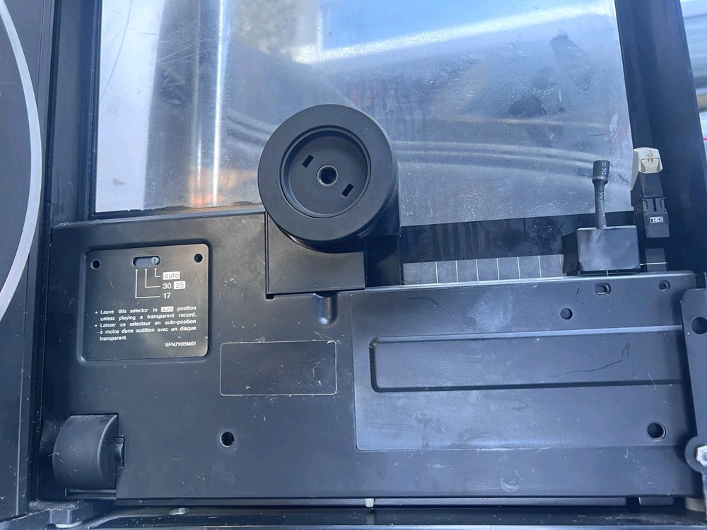 Technics SL-V5 Vertical Turntable Rare Upright Linear Tracking Works Great