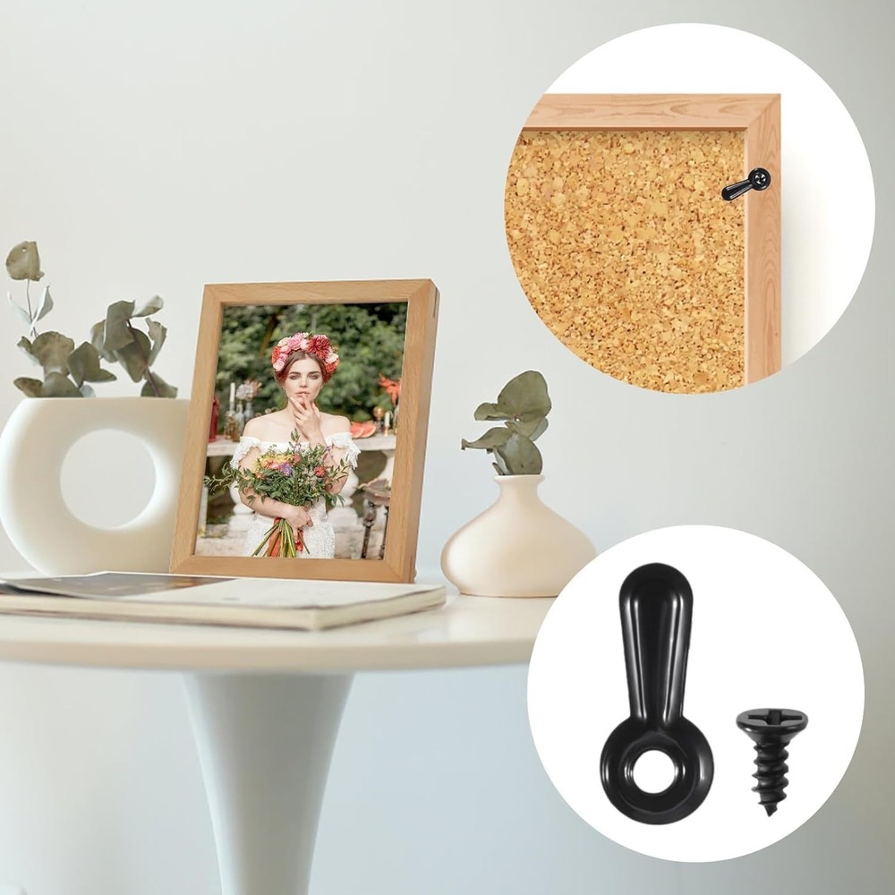 Picture Frame Turn Button Fasteners Set 100 PCS Picture Frame Backing Clips Pho