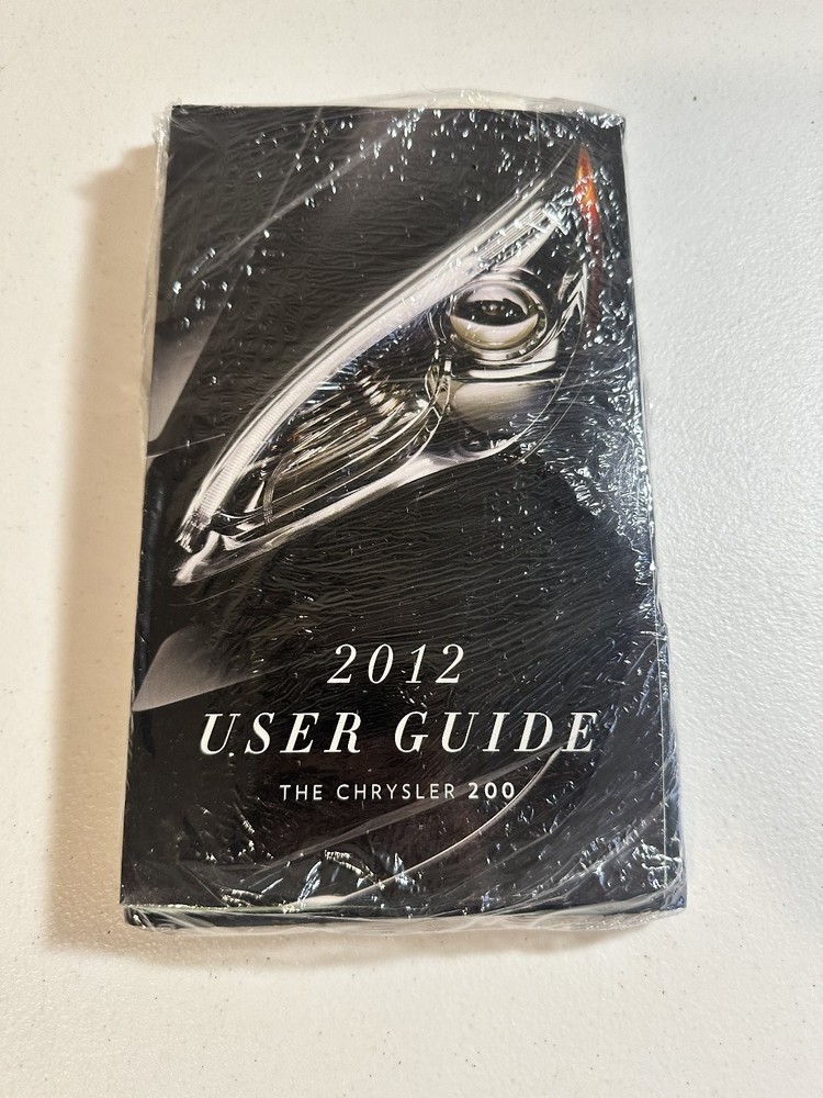 2012 Chrysler 200 Owner's Manual Set