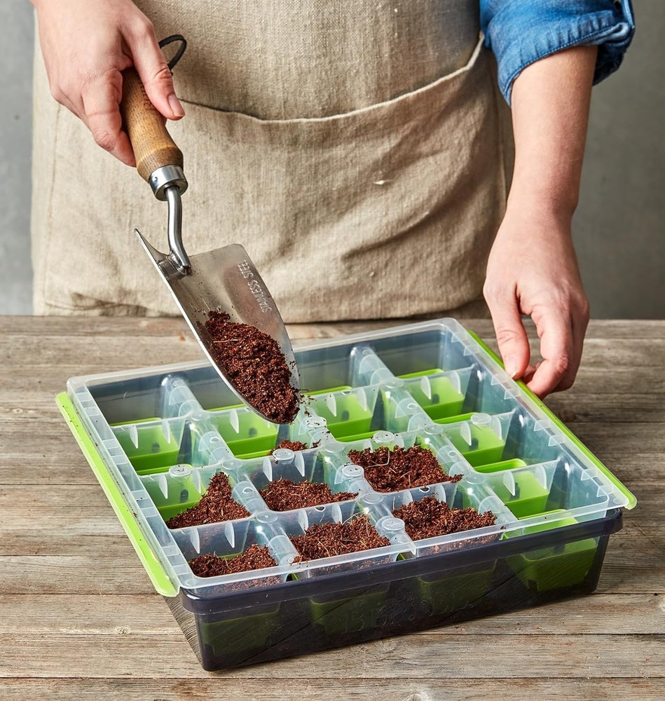 SuperSeed Seed Starting Tray | 16 XL Cell | Reusable & Dishwasher Safe | for ...