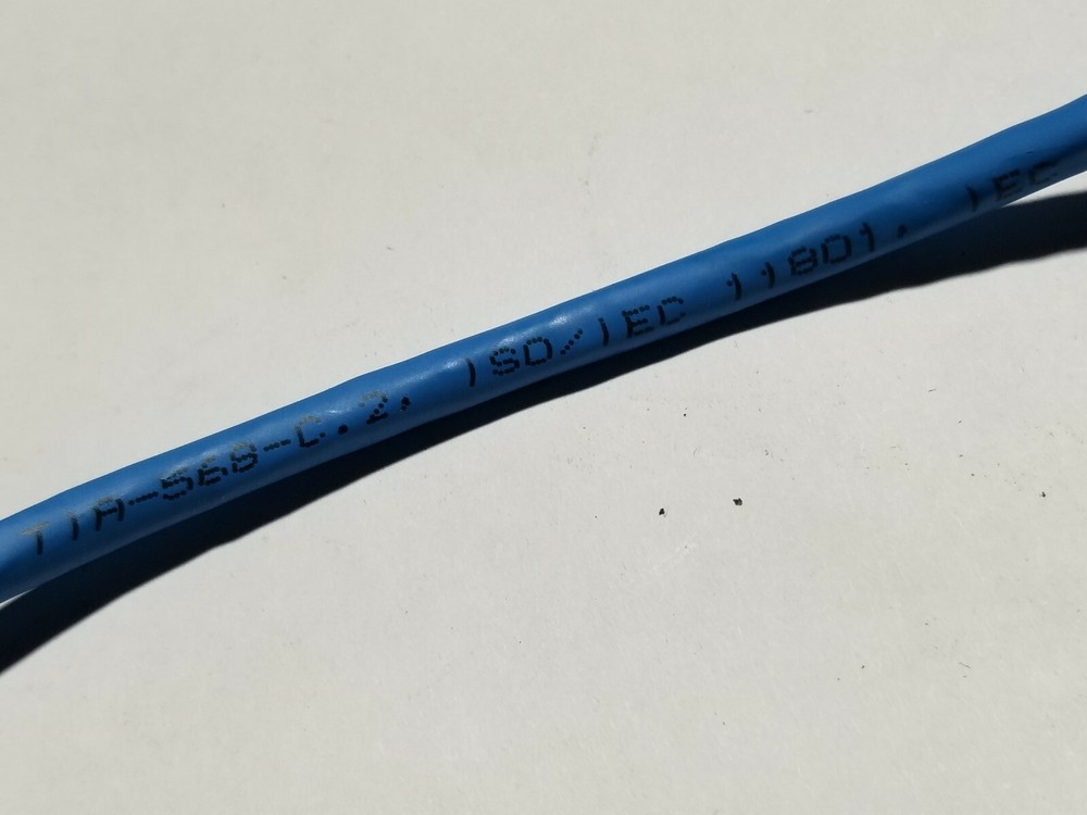 Siemon 9C6P4-E3-06 23/4P System 6 Cat6 UTP Plenum Network Cable Blue /100ft