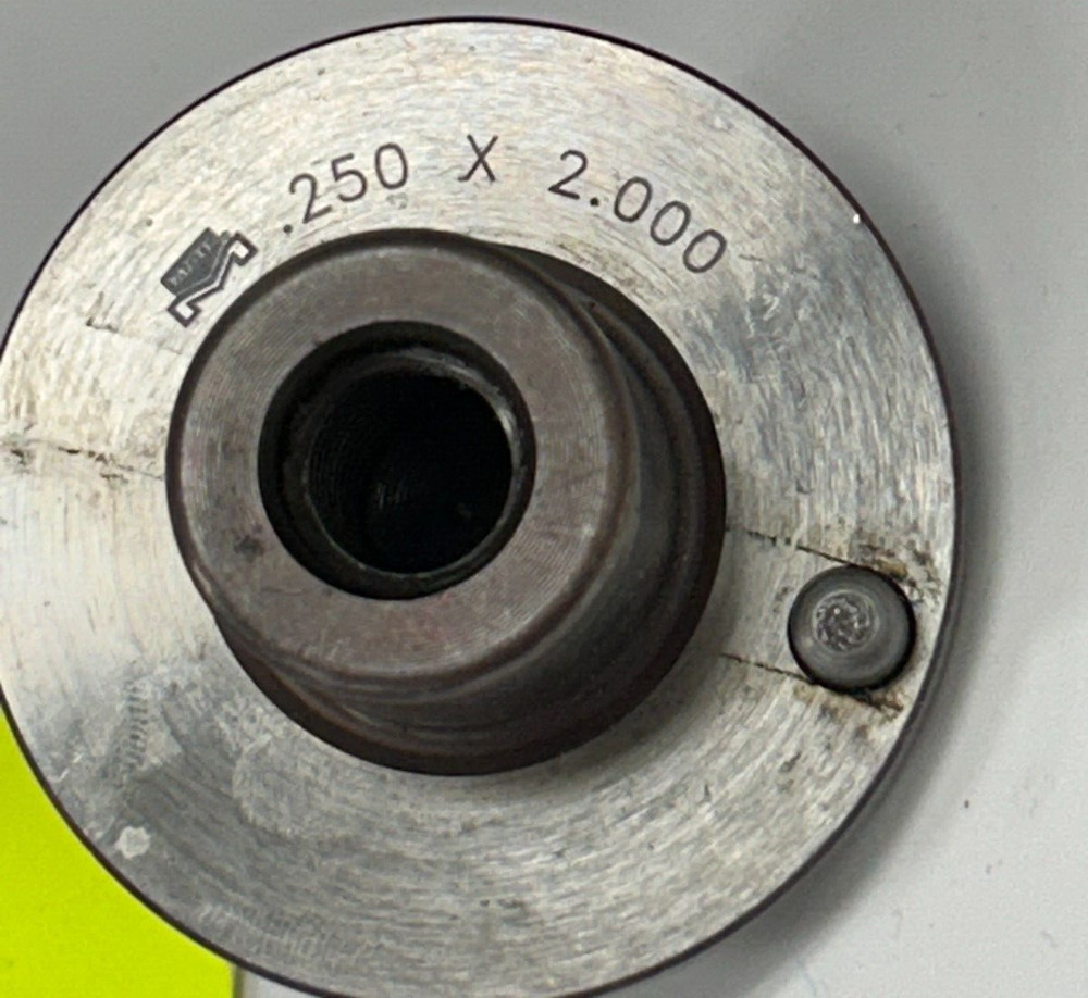 PRECISION TOOLING PUNCH PRESS TOOL .250 X 2.000